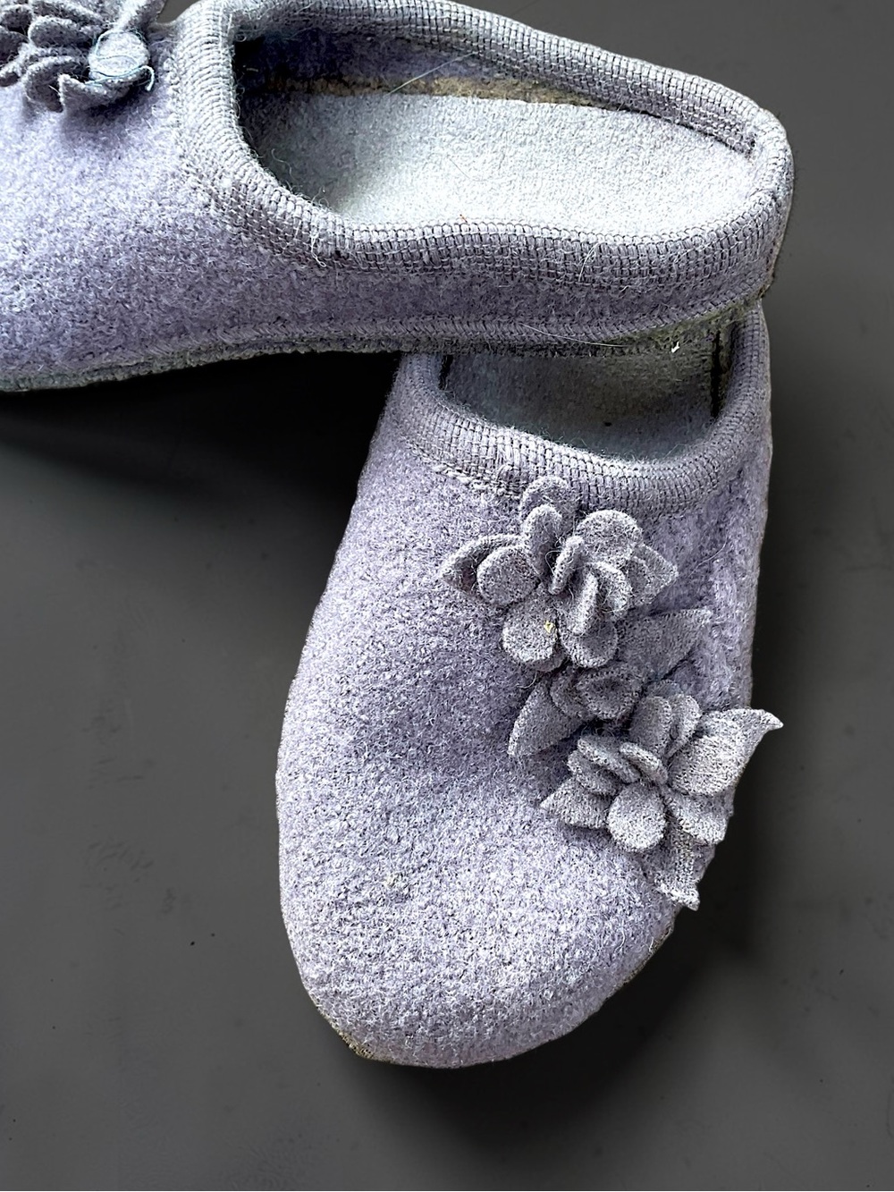 🌺HAFLINGER Wool Slippers-10 WIDE